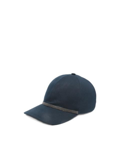 Brunello Cucinelli Monili-embellished baseball cap