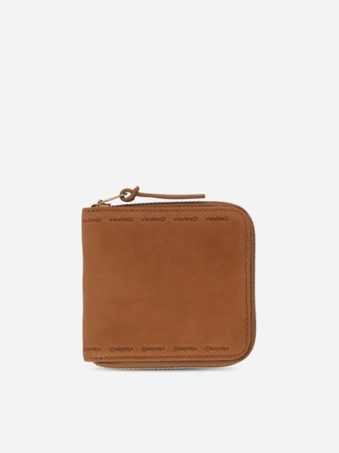 visvim Leather Bi-Fold Wallet Camel