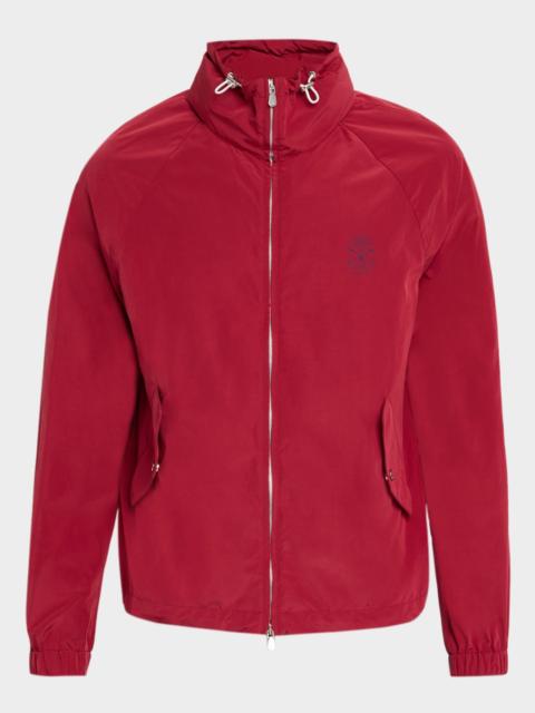 Brunello Cucinelli Men's Water-Resistant Full-Zip Jacket