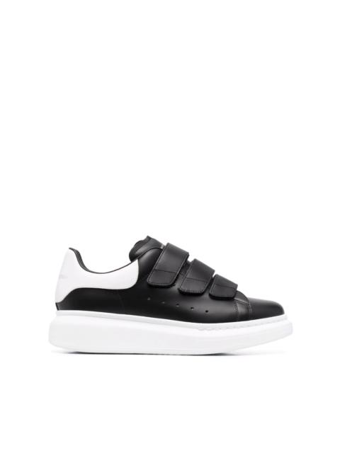 touch-strap low-top sneakers