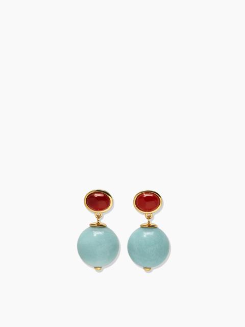 LIZZIE FORTUNATO Umbria Earring in Amazonite/Multi