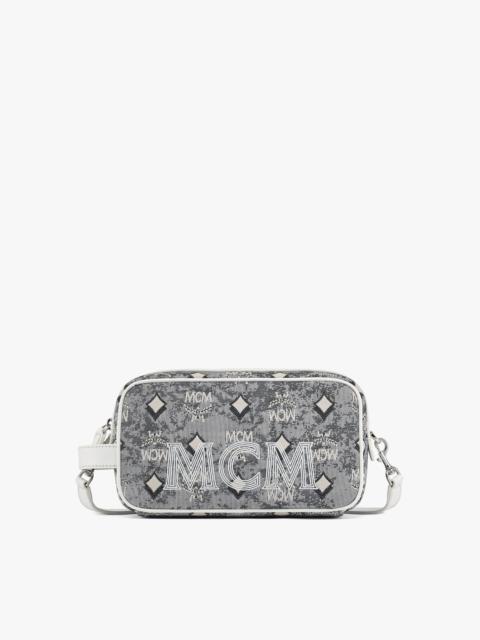 MCM Golf in the City Toiletry Bag in Vintage Monogram Jacquard