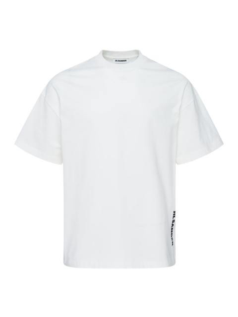 Jil Sander Plain Cotton Short Sleeve Tee