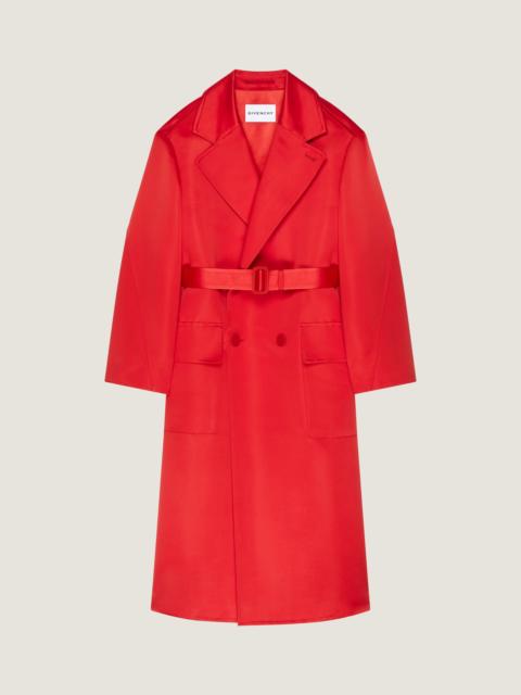 Givenchy COUTURE SEAM COAT IN SATIN