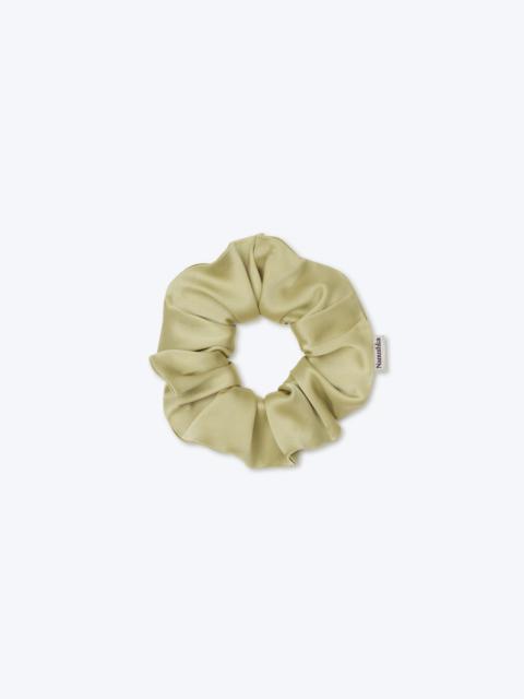 Nanushka LOU - Slip satin scrunchie - Lime