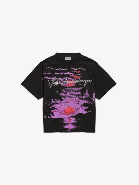 BALENCIAGA Women's Dream Medium Fit T-shirt in Black