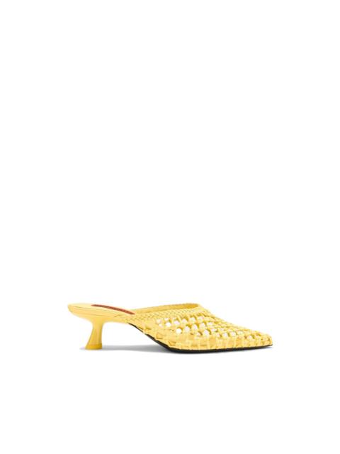 SIMONMILLER Gala knotted mules