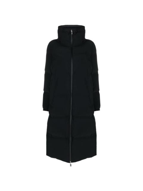 Herno padded zip-up trench coat