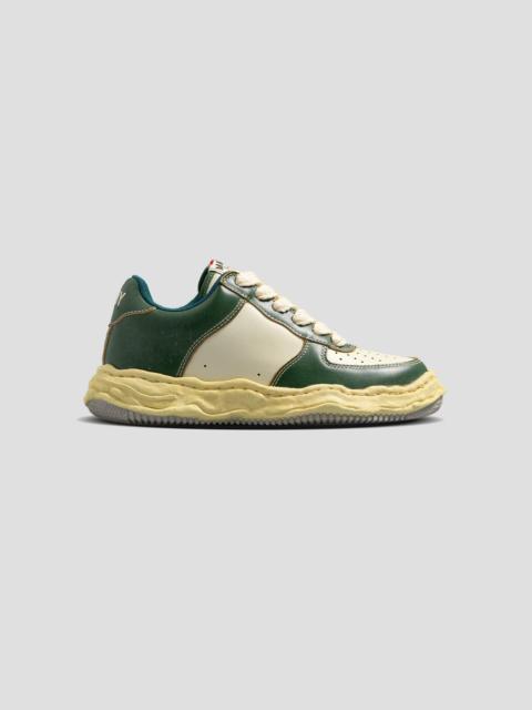 Maison MIHARAYASUHIRO WAYNE OG SOLE LOW-TOP VINTAGE TREATMENT LEATHER SNEAKERS