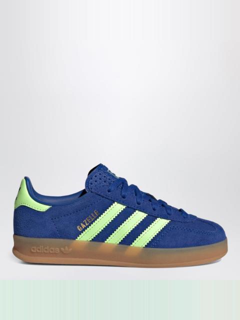 adidas Originals Gazelle sneakers in Royal Blue/Green Spark
