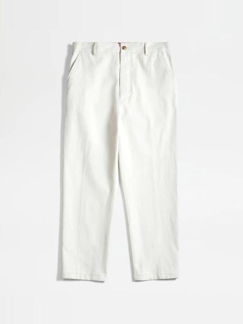 Tod's CHINO TROUSERS - BEIGE