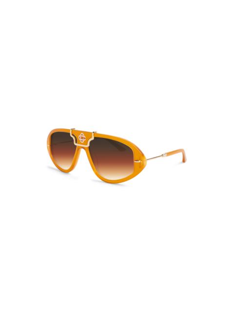 CASABLANCA Orange & Gold The Hacienda Sunglasses
