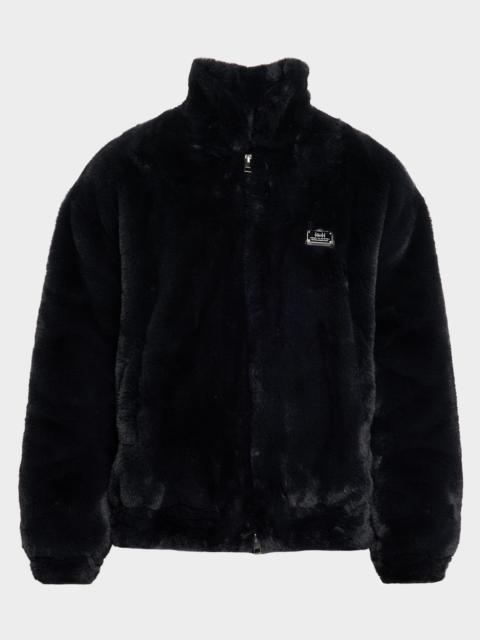 Ksubi Men's Hussle Faux Fur Full-Zip Jacket