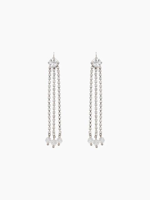 Miu Miu Pendant earrings with crystals