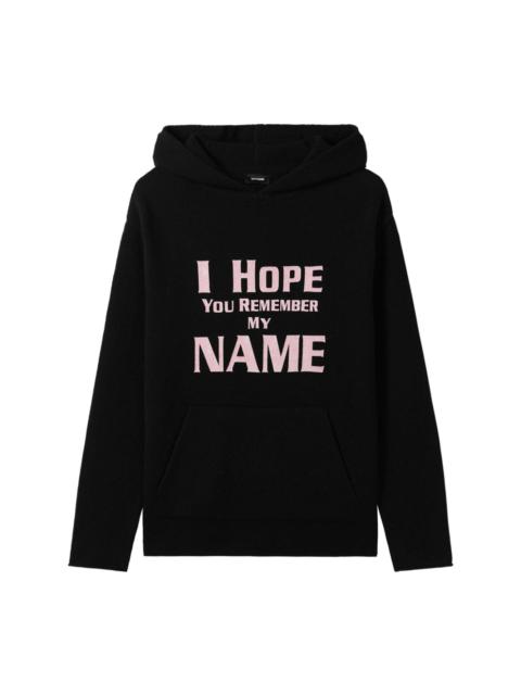 We11done Graphic hoodie