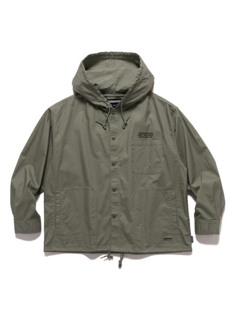 Hooded Shirt / Woven / LS  Olive Drab