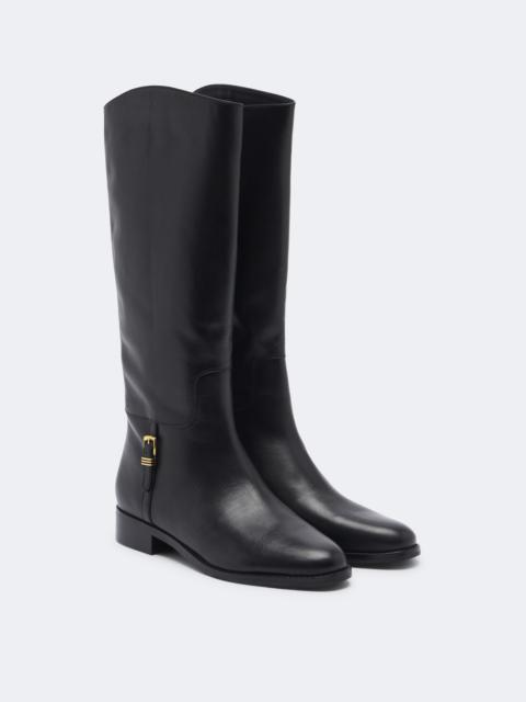 VERONICA BEARD Arabelle leather knee-high boots