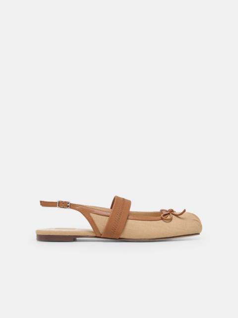 dolce vita GRIFAN FLATS TAN MULTI FABRIC
