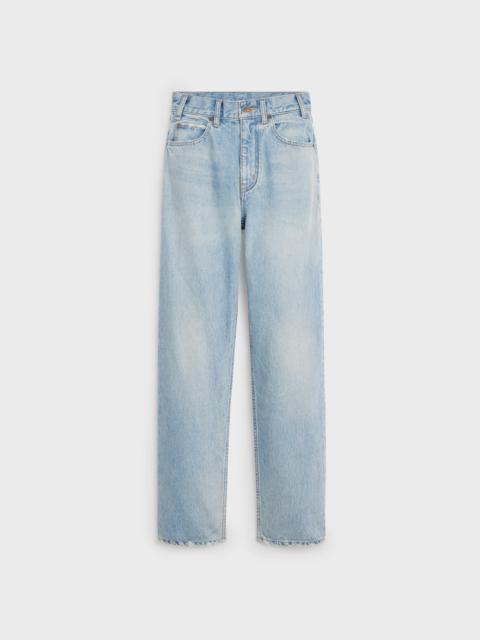 CELINE MARGARET JEANS IN SUPERSONIC WASH DENIM