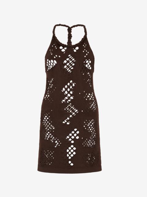 Roberto Cavalli Cut-Out Detail Knitted Dress