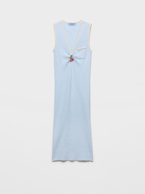 Prada Cotton bouclé dress