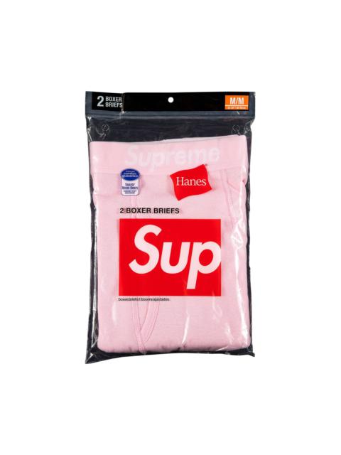 Supreme Supreme x Hanes Boxer Briefs (2 Pack) 'Pink'