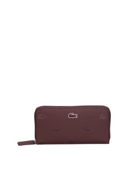 LACOSTE zip-around wallet