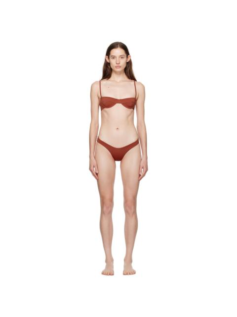 HAIGHT Burgundy Vintage & Leila Bikini