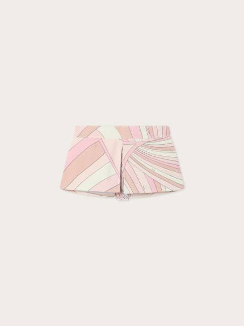 PUCCI IRIDE PRINT TERRY SHORTS