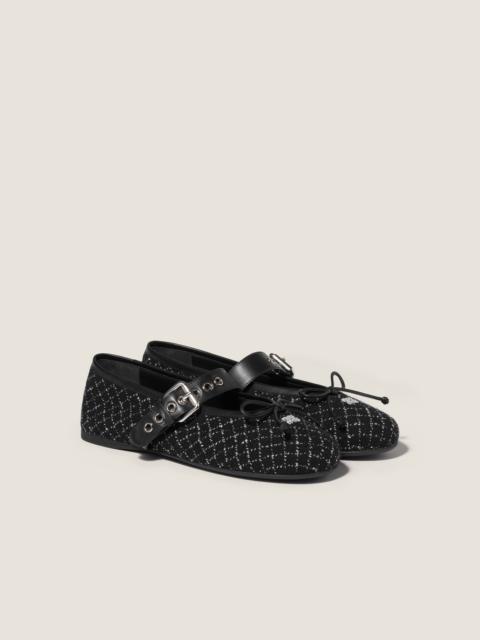 Miu Miu Wool ballerinas
