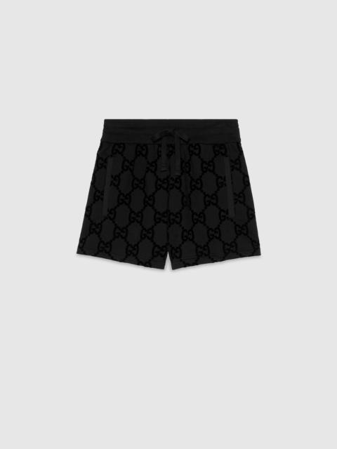 GUCCI GG brushed cotton short