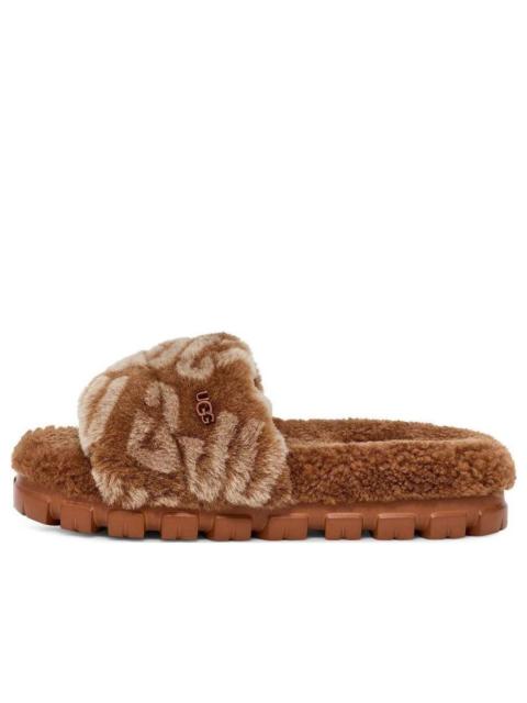 UGG (WMNS) UGG Logo Slides 'Brown' 1148770-HWD