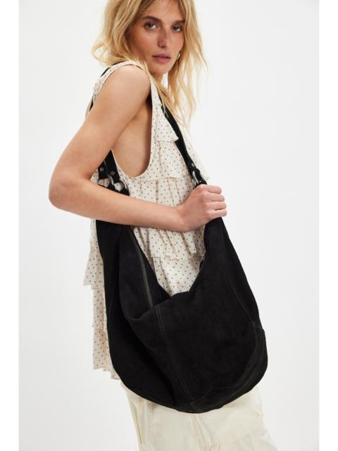 FREE PEOPLE Roma Suede Tote Bag