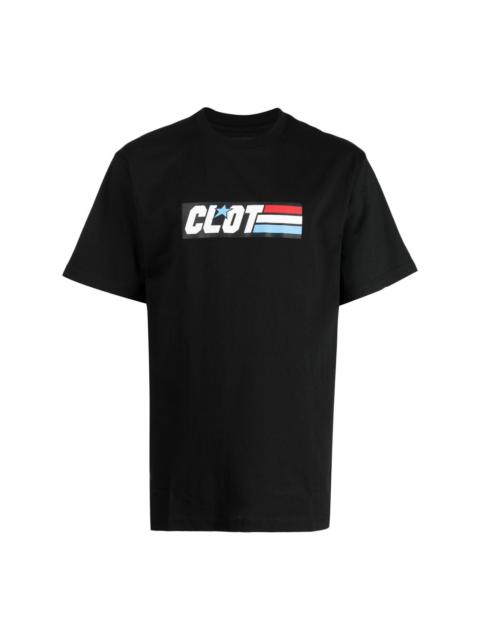 CLOT logo-print cotton T-shirt