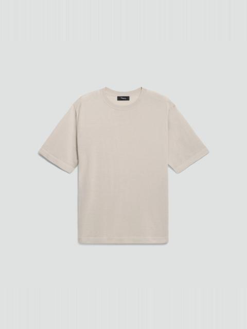 Theory Relaxed Sweater Tee in Regal Wool