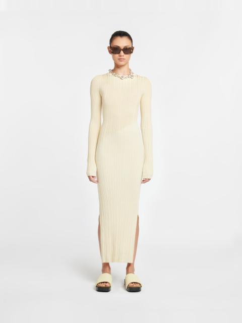 Nanushka Ribbed Merino Wool Dress