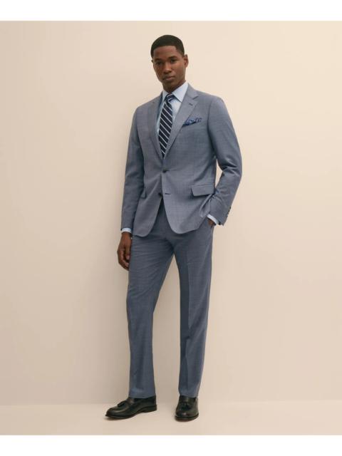 Brooks Brothers Classic Fit Wool Mini-Houndstooth 1818 Suit