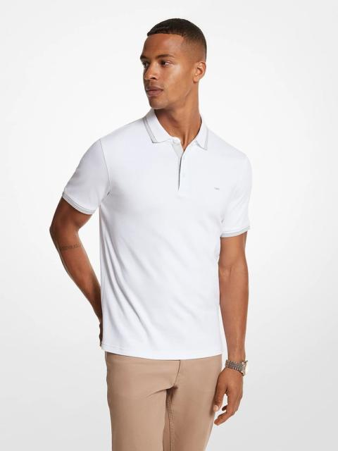 MICHAEL KORS Greenwich Cotton Polo Shirt