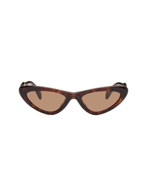 Miu Miu Brown 'Miu Miu Eyewear Collection' Sunglasses