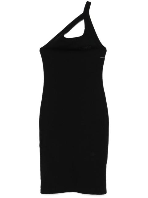 MM6 Maison Margiela ribbed midi dress