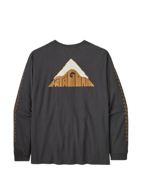 Patagonia graphic-print cotton sweater