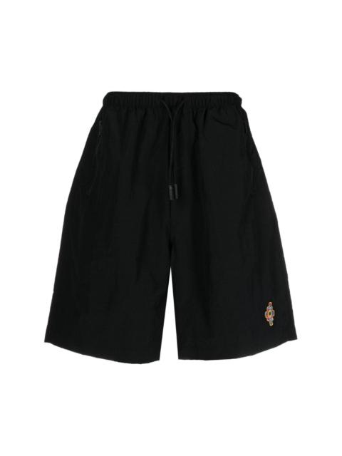 Marcelo Burlon County Of Milan logo-embroidered bermuda shorts