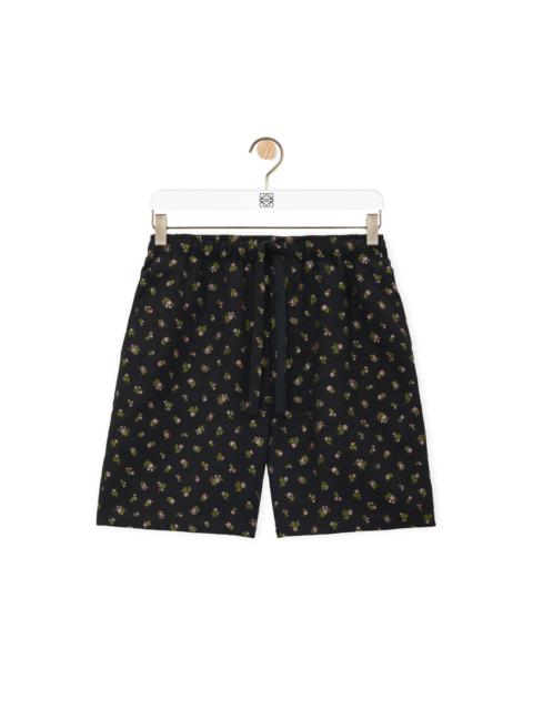 Loewe Shorts in cotton blend