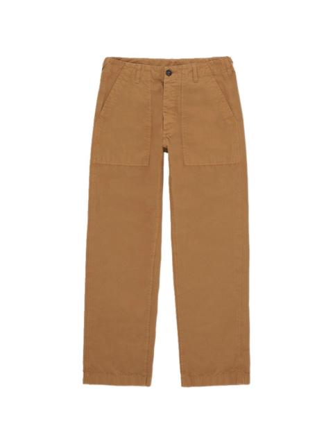 FORTELA button canvas trousers