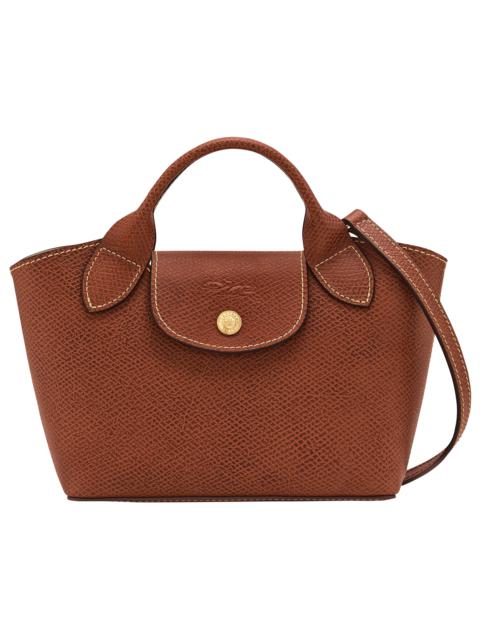 Épure XS Tote bag Brown - Leather