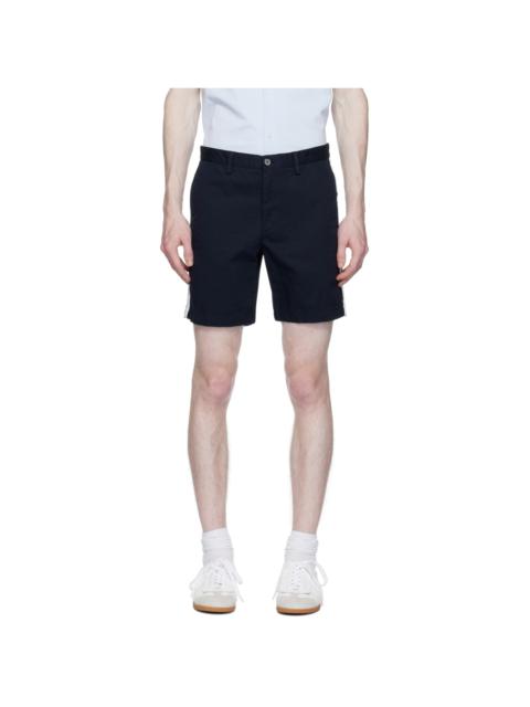 Theory Navy Zaine Shorts