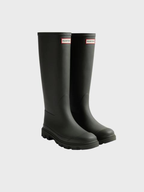 HUNTER Boots Unisex Downpour Tall Boot Dark green