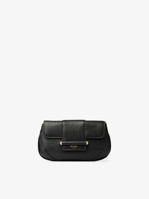 JIMMY CHOO Bar Wallet With Chain
Black Biker Leather Shoulder Bag