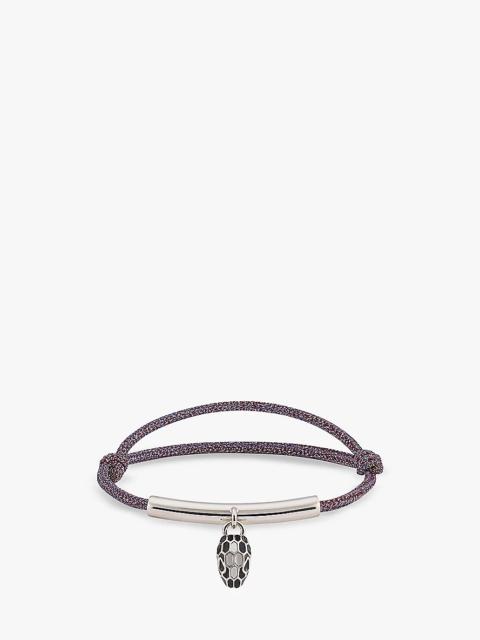 Serpenti Forever silk bracelet