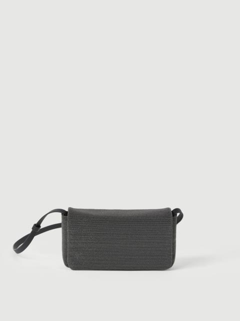 Brunello Cucinelli Precious flap bag in grained leather